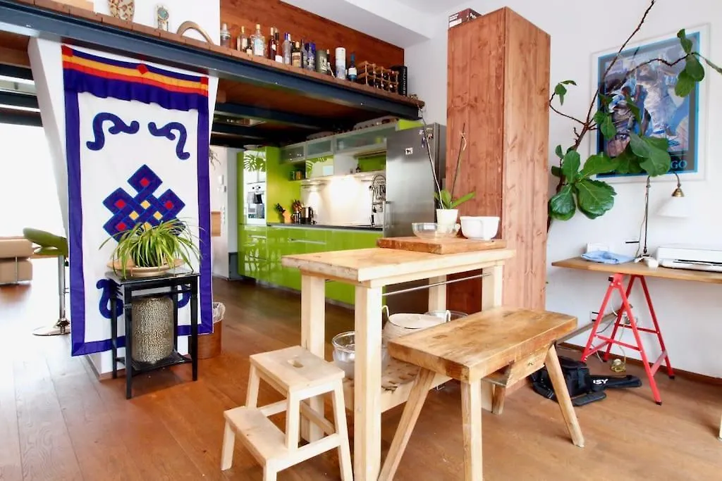 Rooftop Garden Loft 360 View Over Vienna Apartment