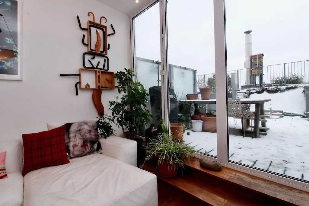 Rooftop Garden Loft 360 View Over Vienna Apartment