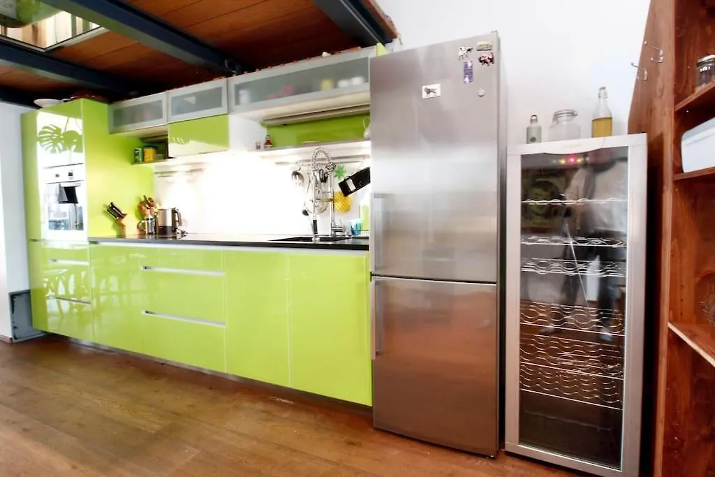 Apartment Rooftop Garden Loft 360 View Over Vienna Austria