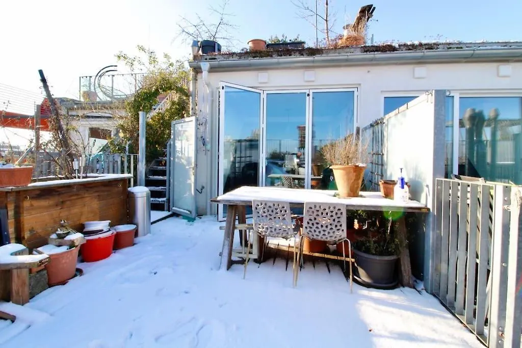 Rooftop Garden Loft 360 View Over Vienna Apartment