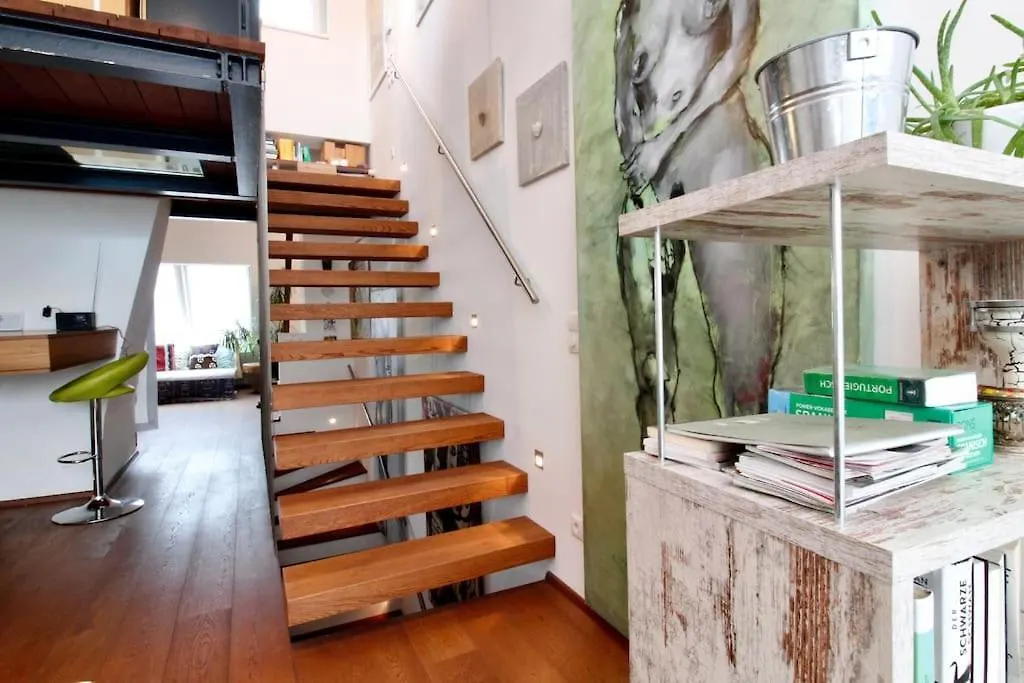Rooftop Garden Loft 360 View Over Vienna Apartment
