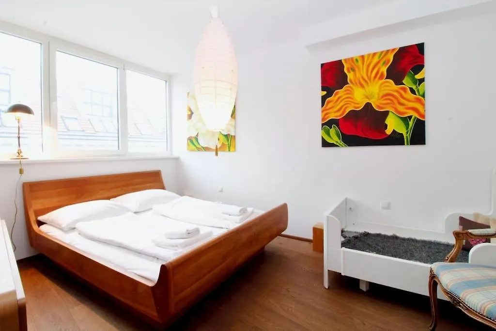 Apartment Rooftop Garden Loft 360 View Over Vienna Austria