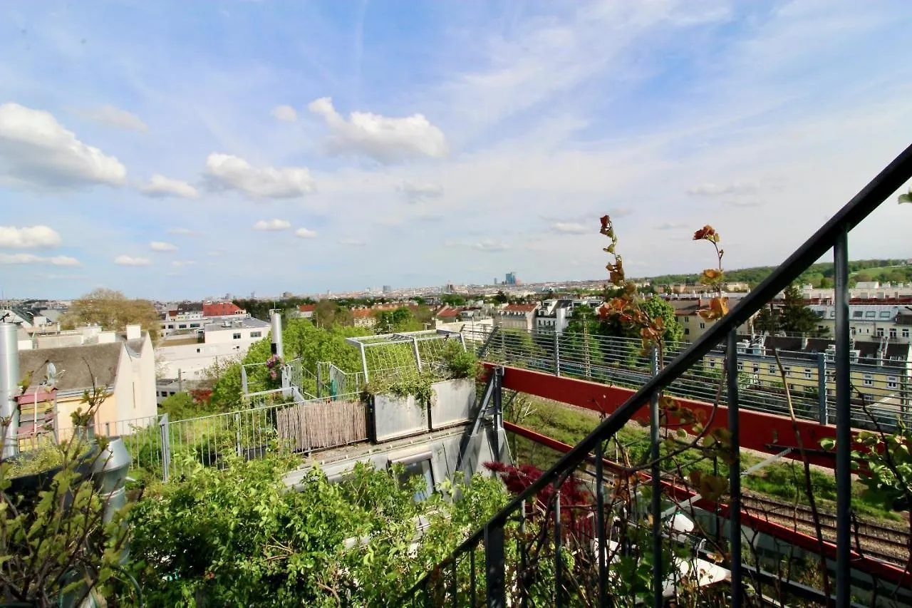Apartment Rooftop Garden Loft 360 View Over Vienna