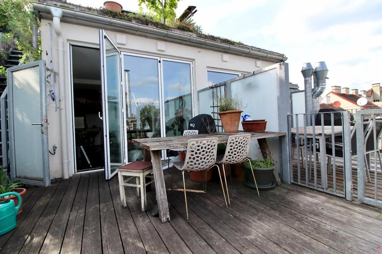 Rooftop Garden Loft 360 View Over Βιέννη